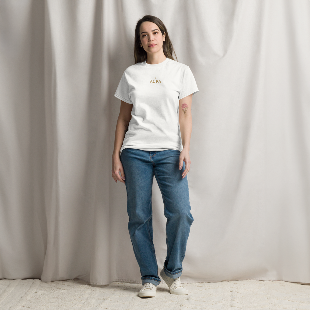 Aura  Classic  Logo Tee - Unisex