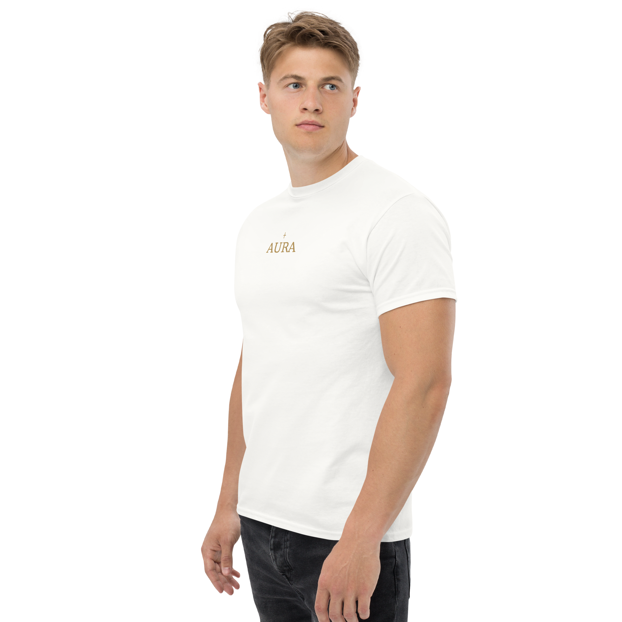 Aura  Classic  Logo Tee - Unisex
