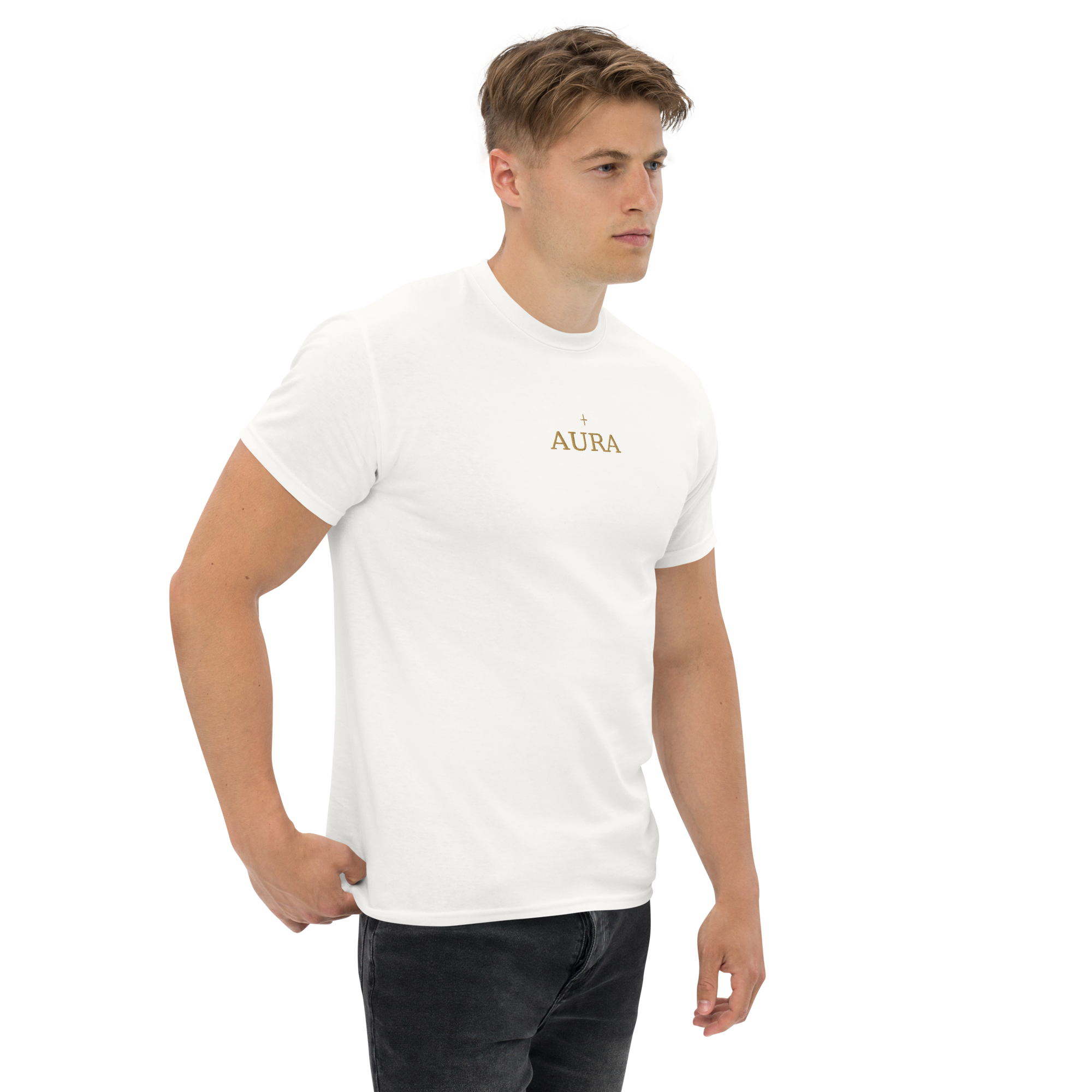 Aura  Classic  Logo Tee - Unisex